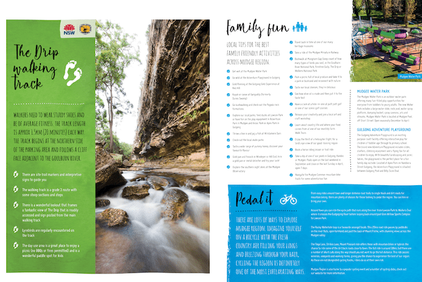 Mudgee Visitor Guide Outdoor and Adventure Examples